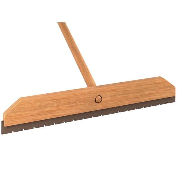 Bon Tool Bon 12-846 Notchedsquareueegee, 24", 5 Foot Wood Handle 12-846 - main